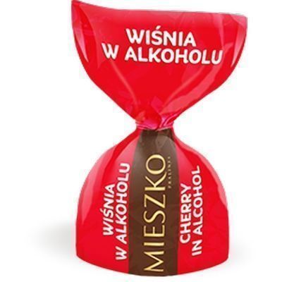 Конфеты шоколадные Mieszko Cherries In Alcohol Pralines с вишней в алкоголе