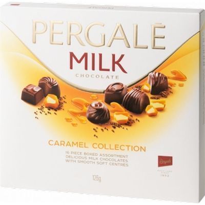 Шоколадный набор Pergale Карамельная коллекция из молочного шоколада