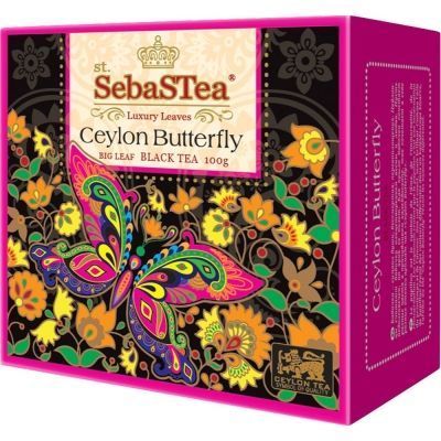 Чай черный SebaSTea Ceylon Butterfly (Box Board Cartons)