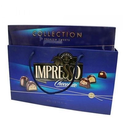 Шоколадный набор Спартак Impresso (синий дизайн)
