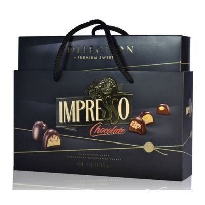 Шоколадный набор Спартак Impresso (черный дизайн)