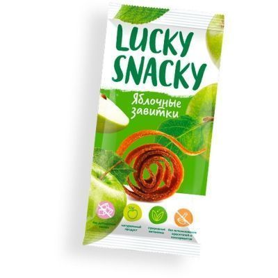 Яблочные завитки Lucky Snacky