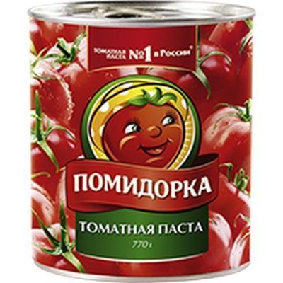 Томатная паста Помидорка 25-28% ж/б