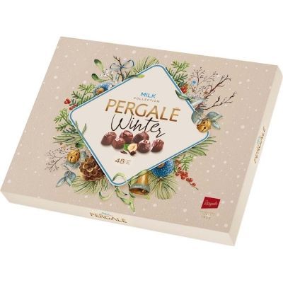 Шоколадный набор Pergale Зимняя коллекция из молочного шоколада