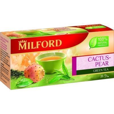 Чай Милфорд зеленый Ягода опунции 20 пак.