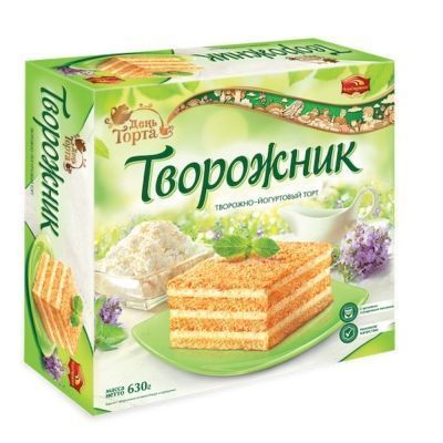 Торт Черемушки Творожно-йогуртовый