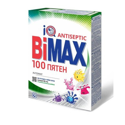 Стиральный порошок BiMAX 100 пятен т/у