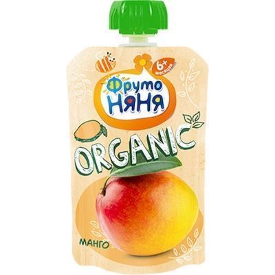 Пюре ФрутоНяня манго Organic пауч