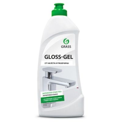 Чистящее средство GraSS Gloss гель для сантехники на основе лимонной кислоты, усиленное