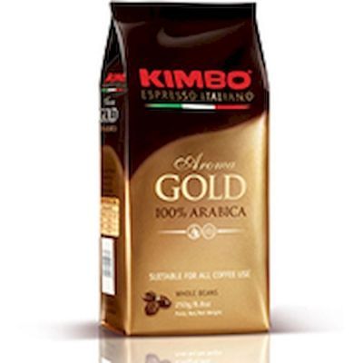 Кофе Kimbo Голд 100% Арабика натуральный зерно м/у