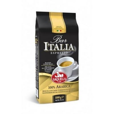 Кофе Saquella BAR Italia зерно 100% Арабика