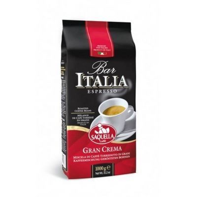 Кофе Saquella BAR Italia зерно Gran Crema