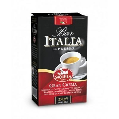 Кофе Saquella Bar Italia молотый Gran Crema