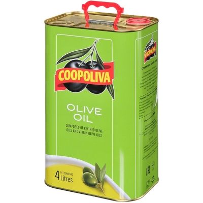 Оливковое масло Coopoliva 100% Pure ж/б