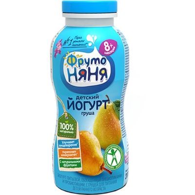 Йогурт ФрутоНяня Груша 2,5%