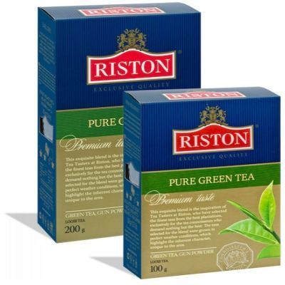 Чай Ристон Грин без добавок зелёный