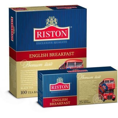Чай Ристон Английский завтрак черный 25 пак.