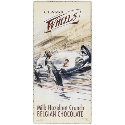 Шоколад ClassicWheels молочный с дроблёным фундуком