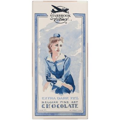 Шоколад Starbrook Airlines горький какао 72%