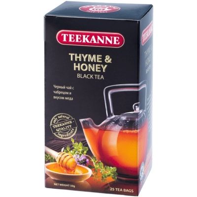 Чай Teekanne черный Тимьян- Мед Thyme-Honey 25 пак. конверт