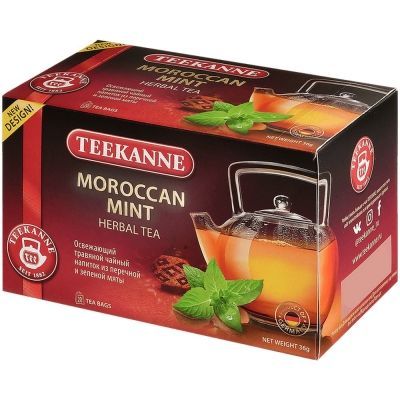 Чайный напиток Teekanne Марокканская Мята Morrocan Mint 20 пак. конверт