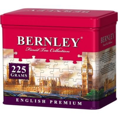 Чай Бернли English Premium с ароматом бергамота жесть
