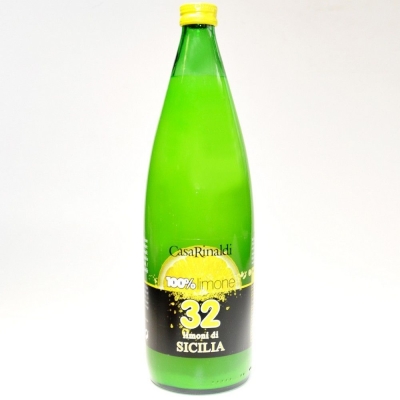 Сок лимонный прямого отжима Casa Rinaldi из сицилийских лимонов 100%