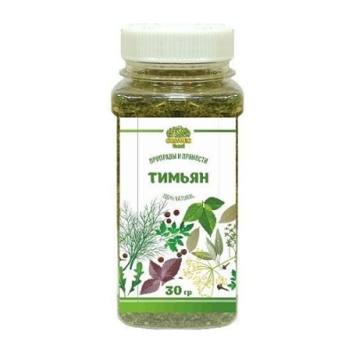 Тимьян Organic food