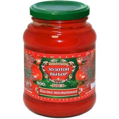 Паста томатная Золотой выбор 25% ст/б