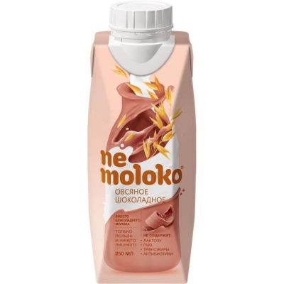 Напиток овсяный Nemoloko шоколадный