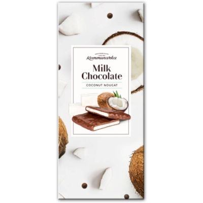 Шоколад Коммунарка Milk Chocolate Кокосовая нуга
