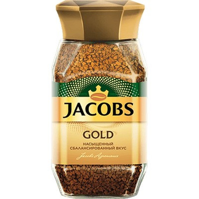 Кофе Якобс Gold растворимый в кристаллах с/б