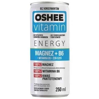 Напиток газированный фруктовый Oshee Magnesium+В6