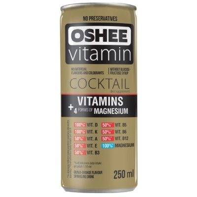 Напиток газированный Oshee Vitamin Coctail