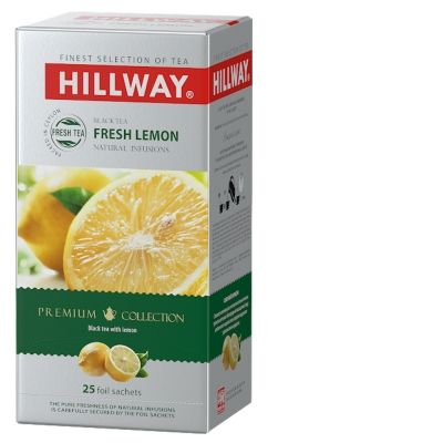 Чай черный Hillway Fresh Lemon 25 пак. с ярл.