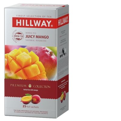 Чай черный Hillway Juicy Mango 25 пак. с ярл.