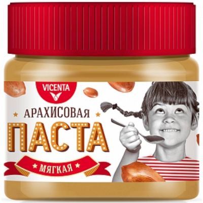 Паста Vicenta арахисовая мягкая