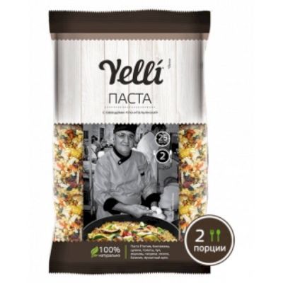 Паста с овощами по-итальянски Yelli