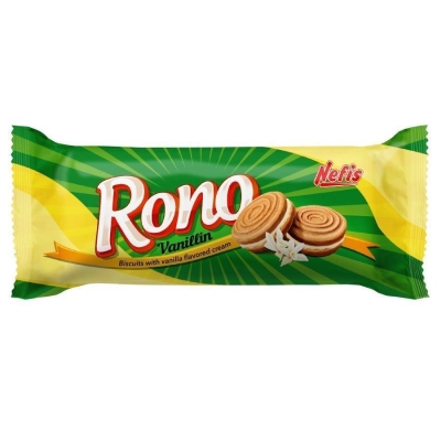 Печенье сахарное Nefis Rono двойное с ванильным кремом