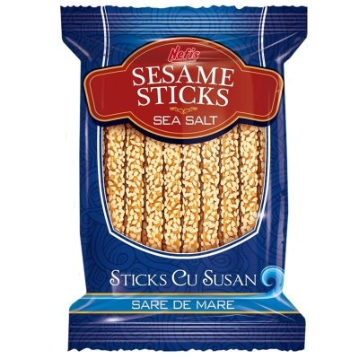 Палочки Nefis Сизам (Sesame Sticks) c кунжутом и c морской солью