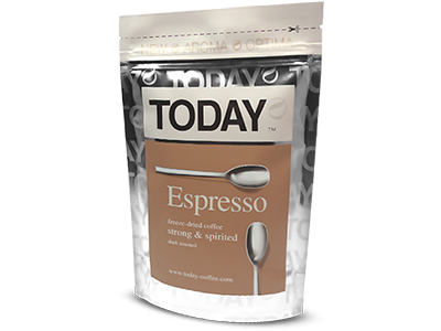 Кофе ТОDAY Espresso натуральный сублимированный
