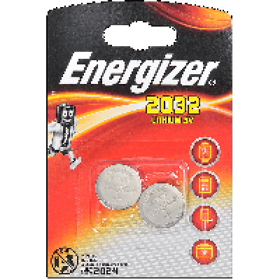 Батарейка Energizer CR 2032 Литиевая 3V 2шт