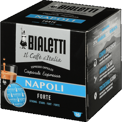 Кофе Bialetti NAPOLI в капсулах для кофемашин Bialetti 16шт