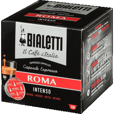 Кофе Bialetti ROMA в капсулах для кофемашин Bialetti 16шт