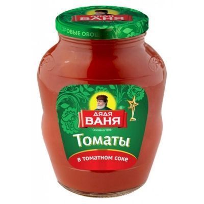 Томаты Дядя Ваня неочищенные в томатном соке