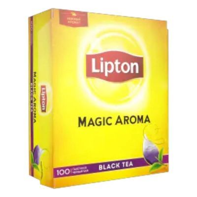 Чай черный Lipton ароматизированный Magic Aroma 100пак.
