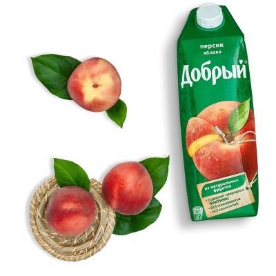 Сок Добрый Яблоко, Персик