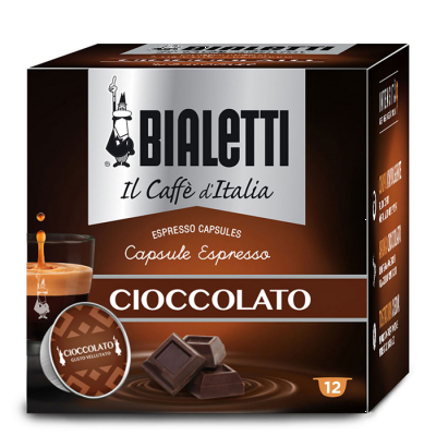 Кофе Bialetti CHOCOLATE в капсулах для кофемашин Bialetti 12шт