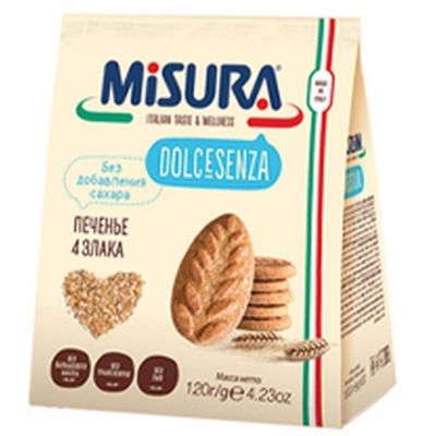 Печенье Misura 4 злака