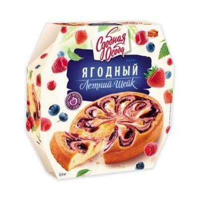 Пирог Черемушки Летний-шейк лесная ягода